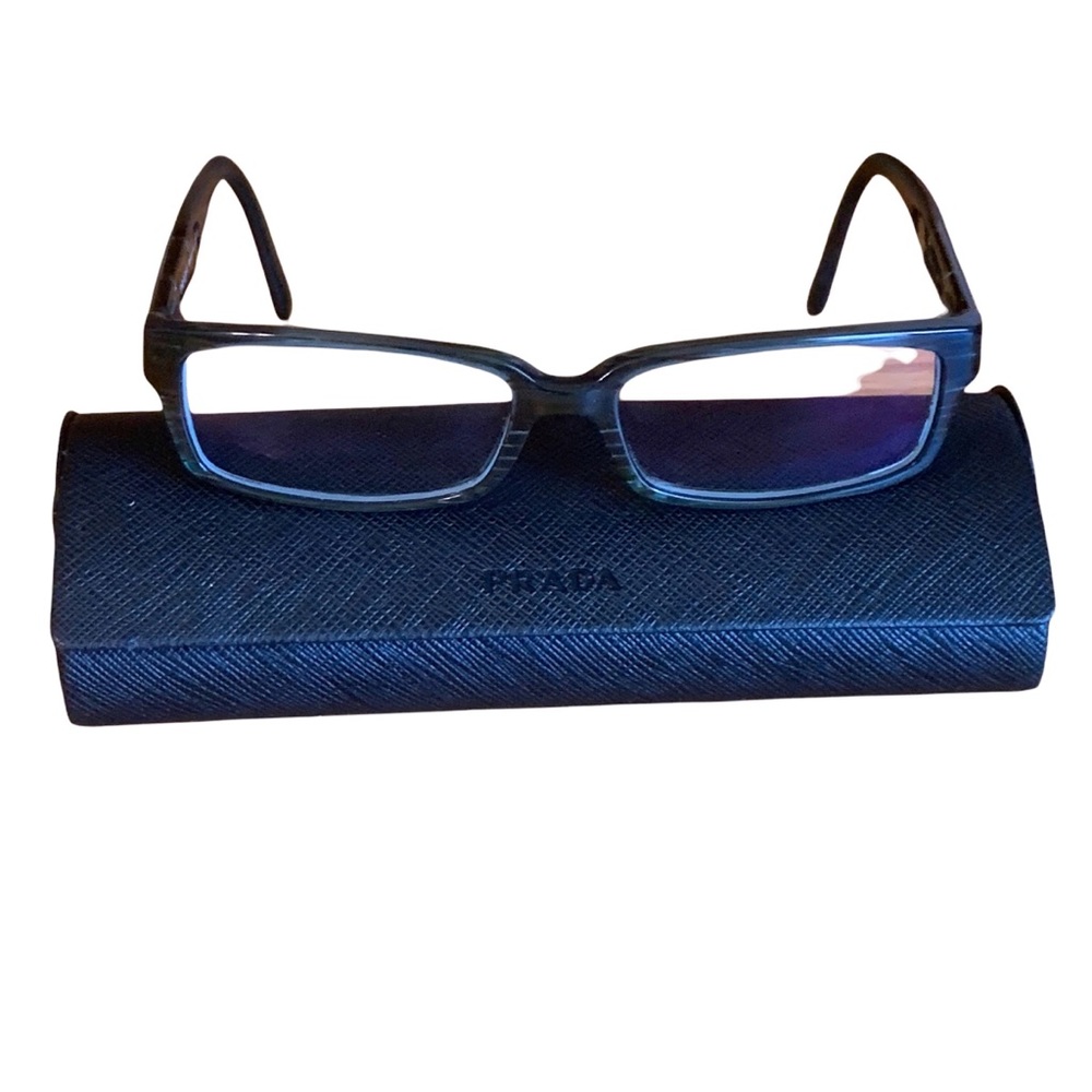 Authentic Prada Frames W/Case Euc - image 1